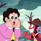 Ruby encouraging Steven to propose to Connie.